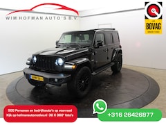 Jeep Wrangler Unlimited - 4xe 380 80th Anv. Overland Black on Black | Asanti velgen 20" | Dealeronderhouden