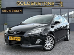 Ford Focus Wagon - 1.6 EcoBoost Titanium 1e Eigenaar, Clima, Cruise, PDC V+A, Stoelverwarming, Trekhaak, 6-ba