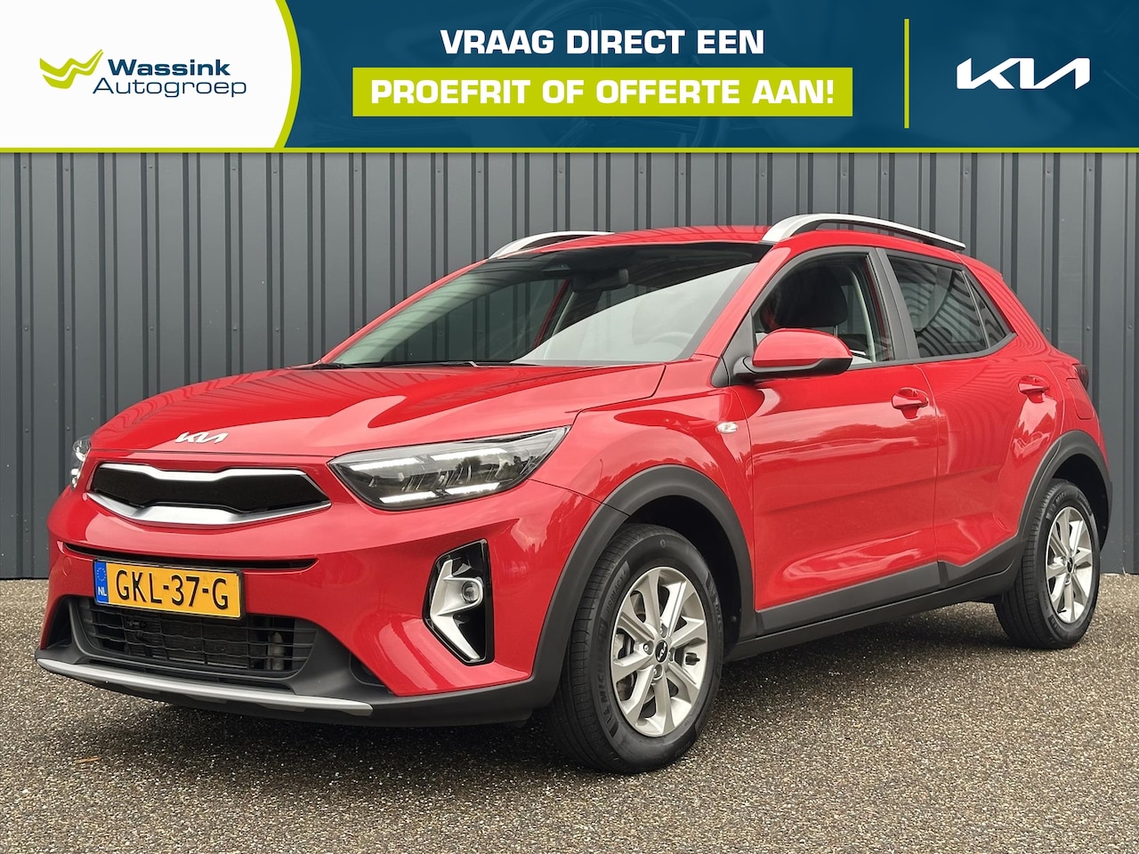 Kia Stonic - 1.0 T-GDi 100pk DynamicLine I Navigatie I Camera I Parkeersensoren I Cruise Control I - AutoWereld.nl