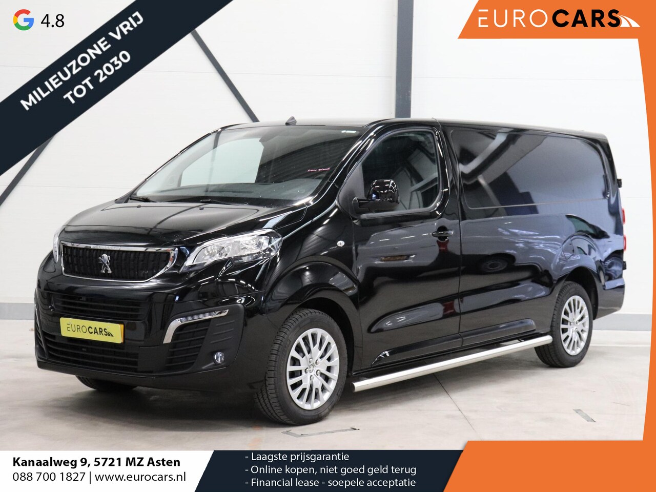 Peugeot Expert - 145pk L3 Automaat Airco Navi Cruise Trekhaak - AutoWereld.nl