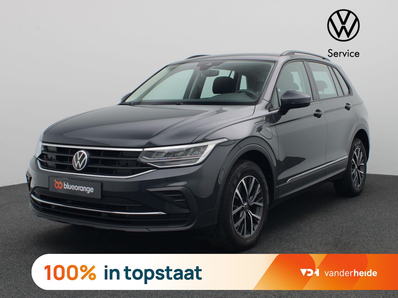 Volkswagen Tiguan - 1.4 TSI e-hybrid 245PK DSG full led, trekhaak, adaptive cruise, alarm, keyless, elek. bedi - AutoWereld.nl