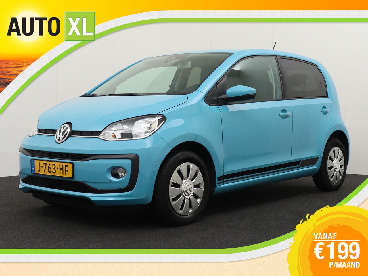 Volkswagen Up! - 1.0 75 PK Aut. High Up! NW-Model Stoelverw. Cruise Park. Sens LED - AutoWereld.nl