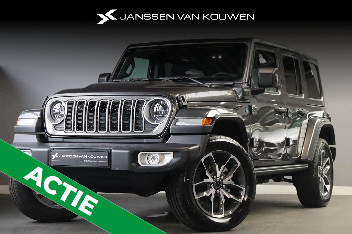 Jeep Wrangler Unlimited - 4xe 380 Sahara ***VOORRAADAUTO*** - AutoWereld.nl
