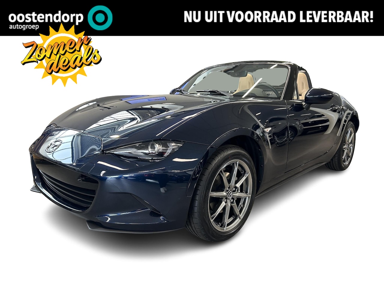 Mazda MX-5 - 1.5 SkyActiv-G 132 Kazari | € 5.000,- VOORRAAD VOORDEEL!! | Rijklaarprijs! | - AutoWereld.nl