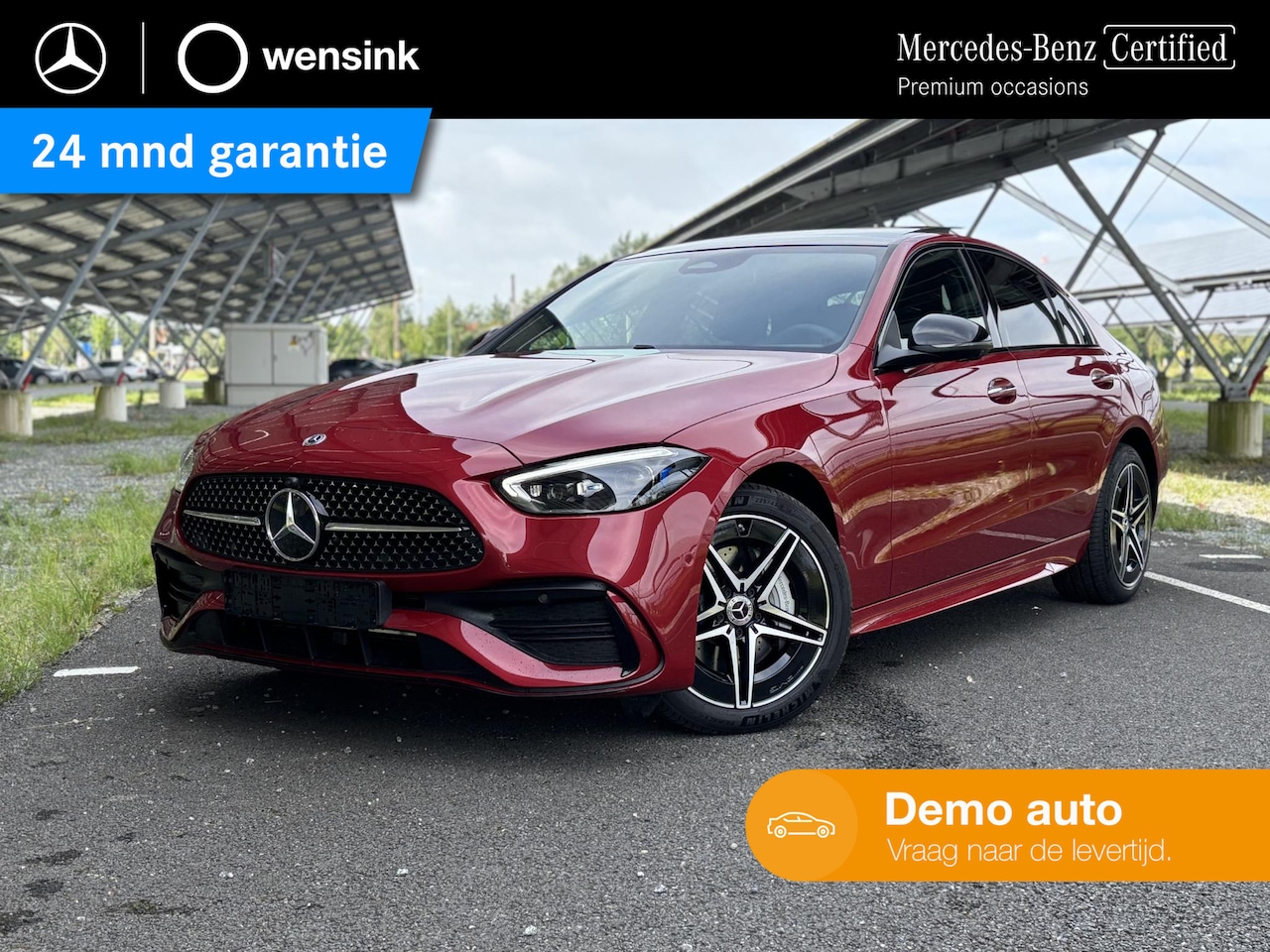 Mercedes-Benz C-klasse - 300e AMG Line | Night | Panoramadak | Winter pakket | Sfeerverlichting | 360 camera | Memo - AutoWereld.nl