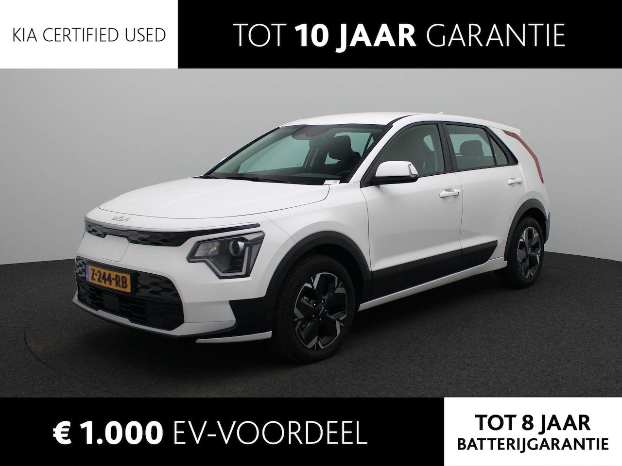 Kia Niro EV - Light Edition 64.8 kWh | Navigatie | Climate Control | Lm velgen | Parkeersensoren | Camer - AutoWereld.nl