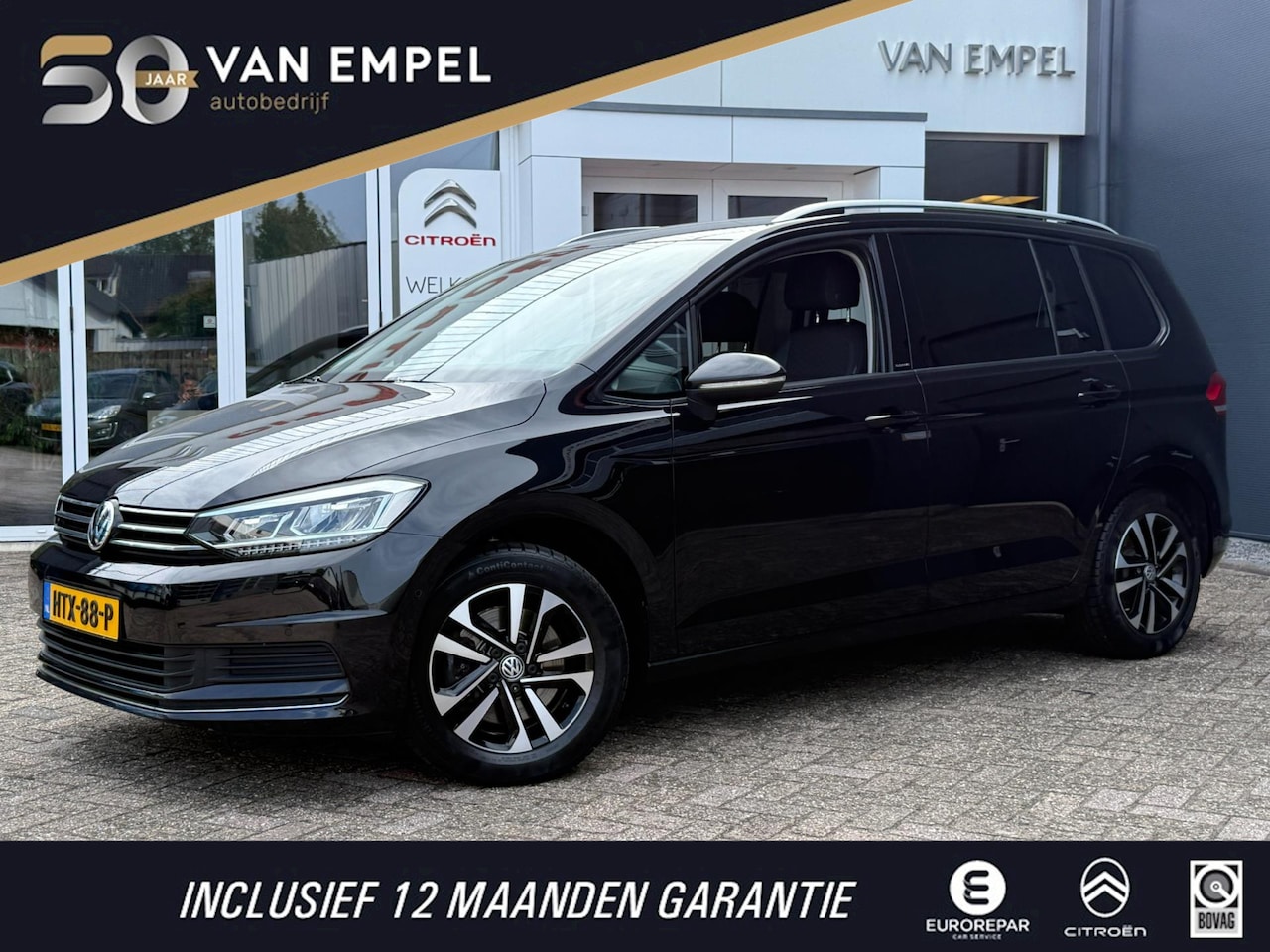 Volkswagen Touran - 1.5 TSI Highline Automaat |Eletktrische achterklep | Navigatie | Stoelverwarming | - AutoWereld.nl