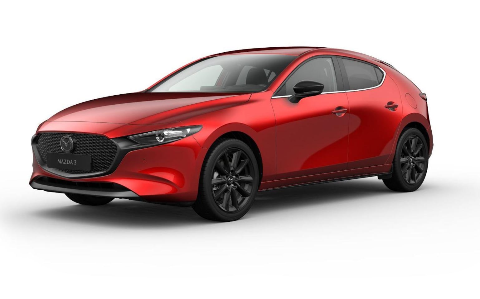 Mazda 3 - 2.5 e-SkyActiv-G M Hybrid 140 Homura / Soul Red Crystal - AutoWereld.nl