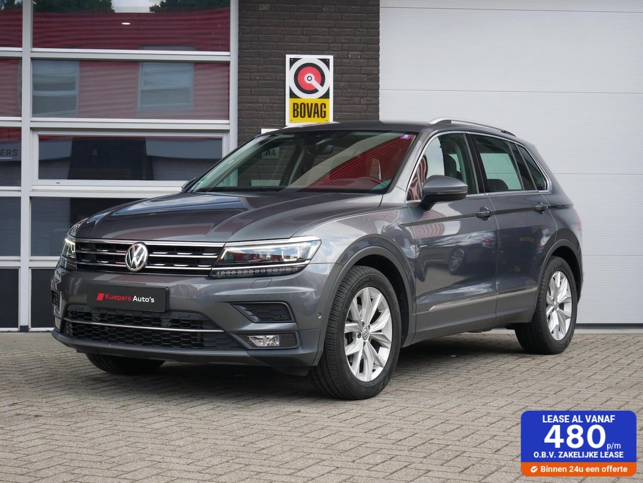 Volkswagen Tiguan - 1.5 TSI ACT Highline Trekhaak| Camera| Navi+BT - AutoWereld.nl