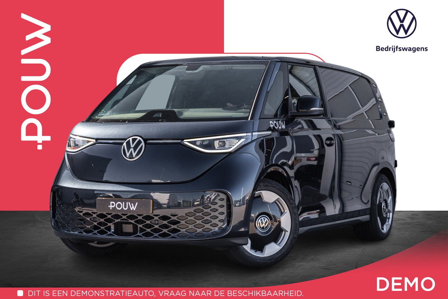 Volkswagen ID. Buzz Cargo - 286pk Bulli Edition 79 kWh | Trekhaak | Leder | 20" Velgen - AutoWereld.nl