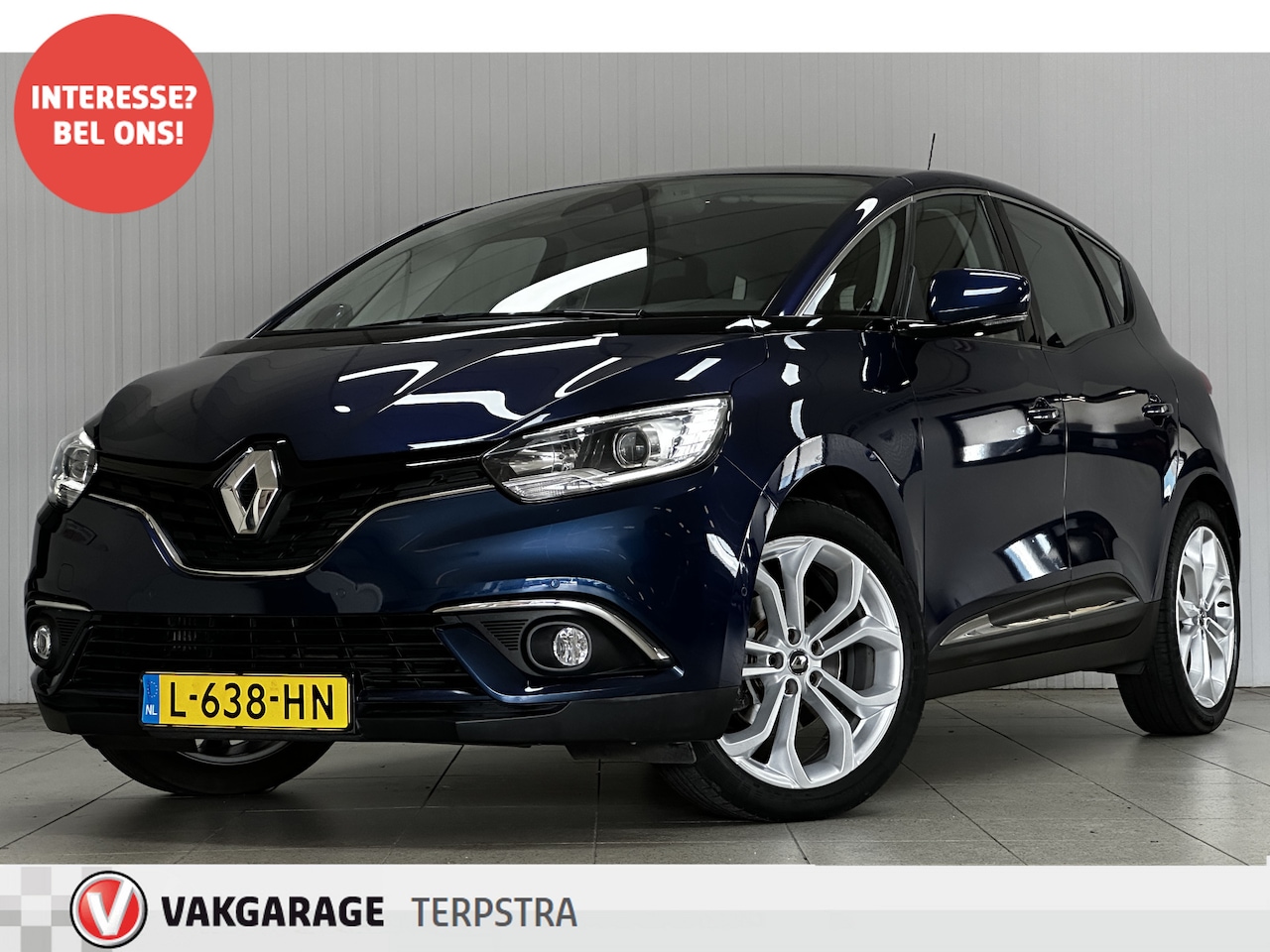 Renault Scénic - 1.3 TCe Limited/ 20'' LMV/ Zonwering/ Keyless/ Camera/ Apple + Android/ Lane-Assist./ PDC - AutoWereld.nl