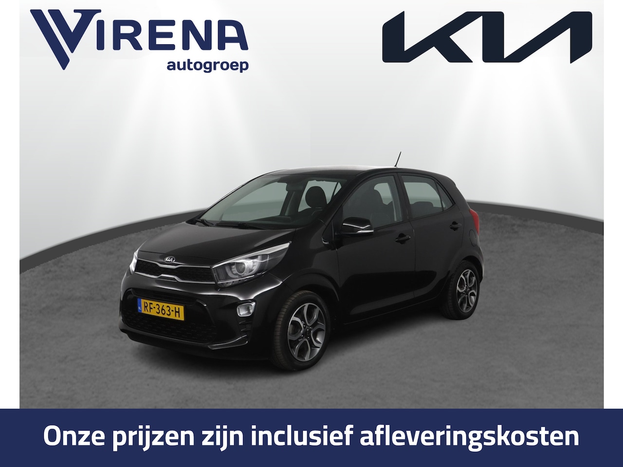 Kia Picanto - 1.0 CVVT First Edition - Trekhaak - Climate Control - Navigatie - Apple Carplay/Android Au - AutoWereld.nl
