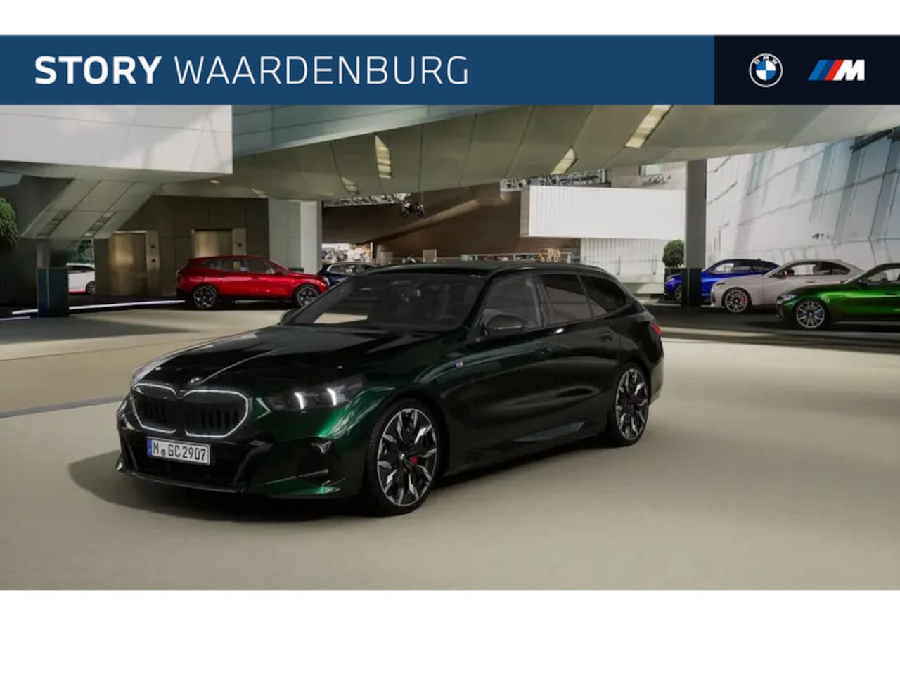 BMW 5-serie Touring - 530e M Sport Automaat / Panoramadak / Trekhaak / Bowers & Wilkins /  Adaptief onderstel pr - AutoWereld.nl