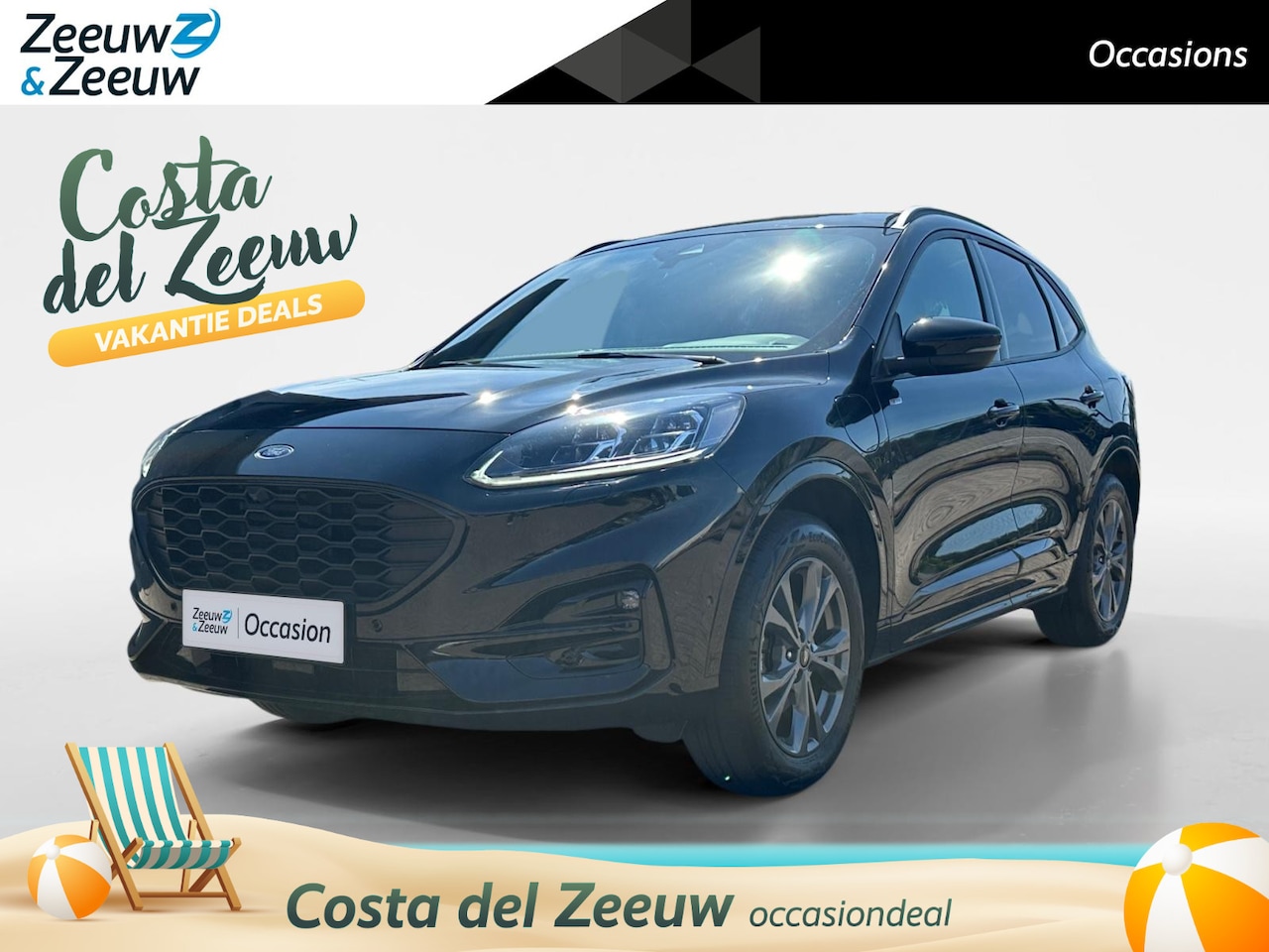 Ford Kuga - 2.5 PHEV ST-Line X | Dealer onderhouden | Automaat | Navigatie | Apple carplay & Android a - AutoWereld.nl