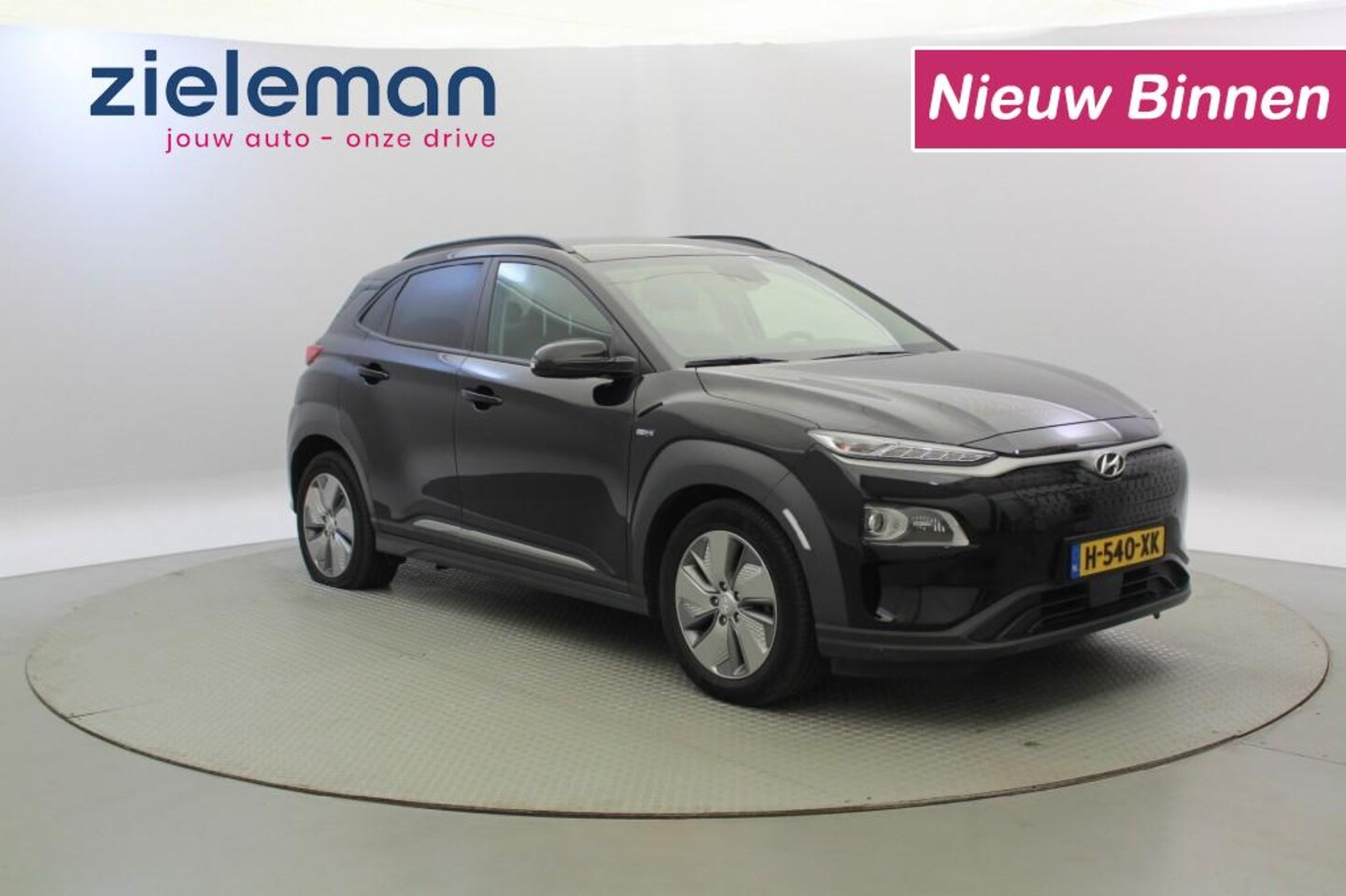 Hyundai Kona Electric - Premium 64 kWh - Leer, Carplay, Stoelverw. - AutoWereld.nl
