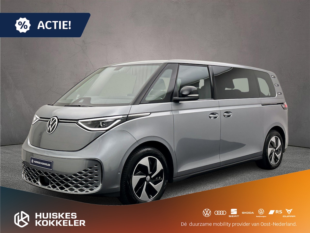 Volkswagen ID. Buzz - Pro Bulli 286pk 86 kWh LWB | Dubbele cabine 5 zitplaatsen | > Actieprijs ex BTW en kosten - AutoWereld.nl
