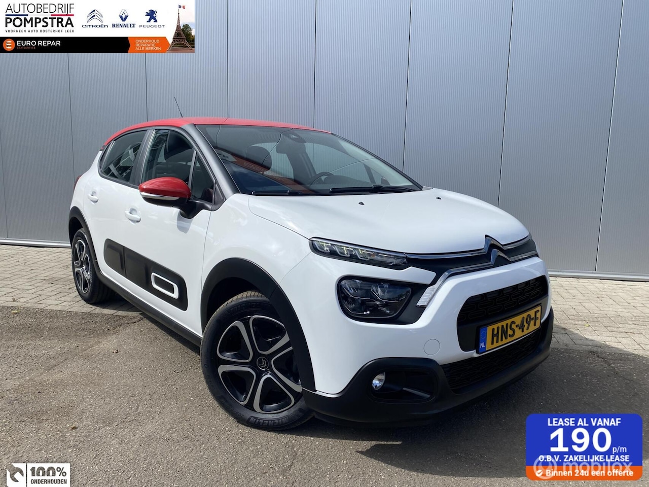 Citroën C3 - 1.2 PT 83 PK Business NAVI/CLIMA/PDC/12 MND GAR - AutoWereld.nl