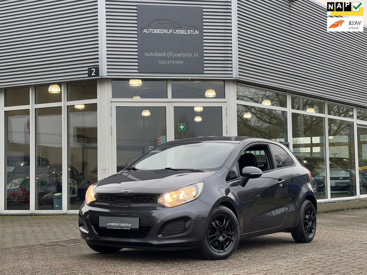 Kia Rio - 1.2 CVVT / Airco / Elektr.Pakket / Nieuwe apk - AutoWereld.nl