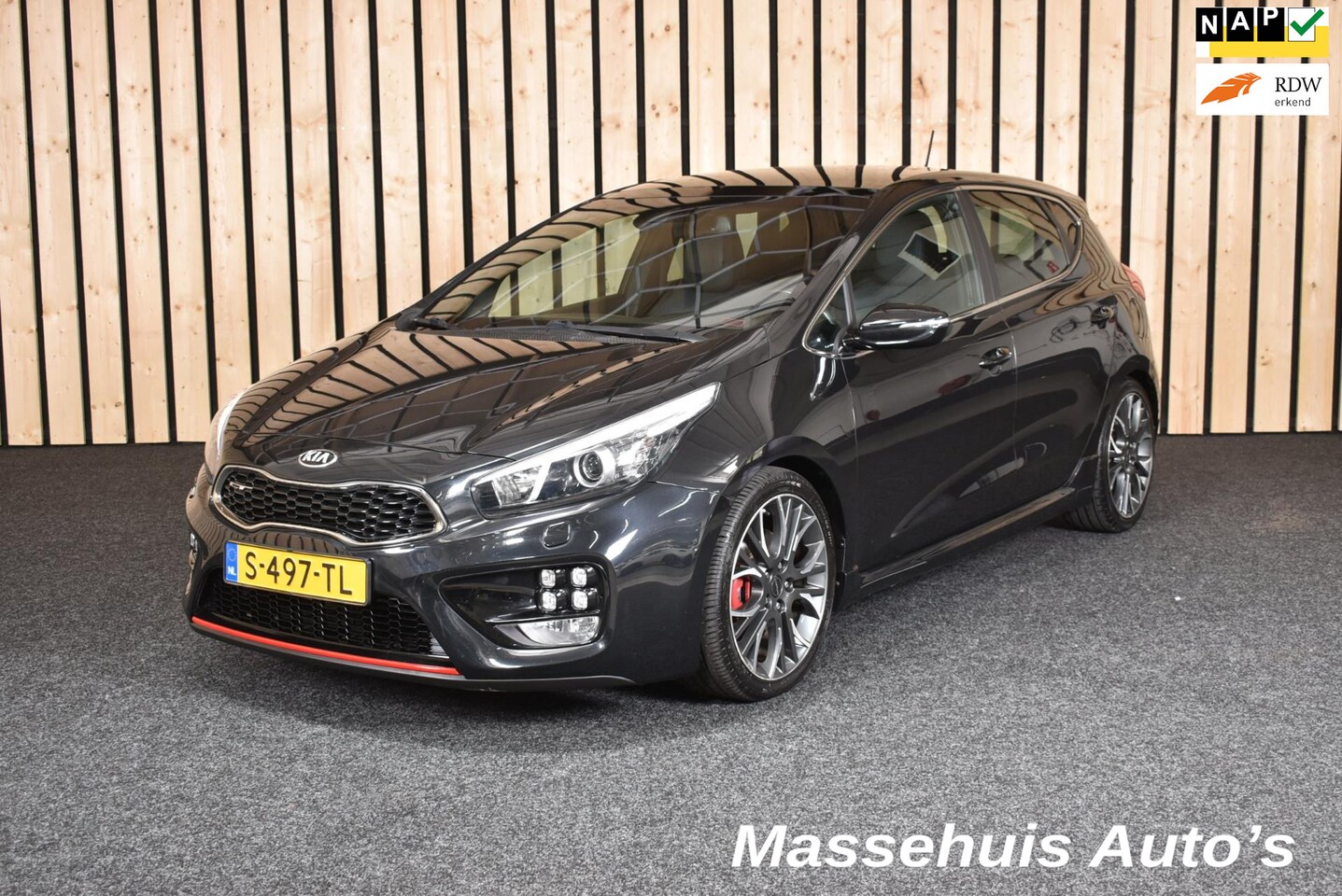 Kia Cee'd - 1.6 GT | Pano | Cruise | Clima | Navi | PDC | Nwe APK |Camera | - AutoWereld.nl