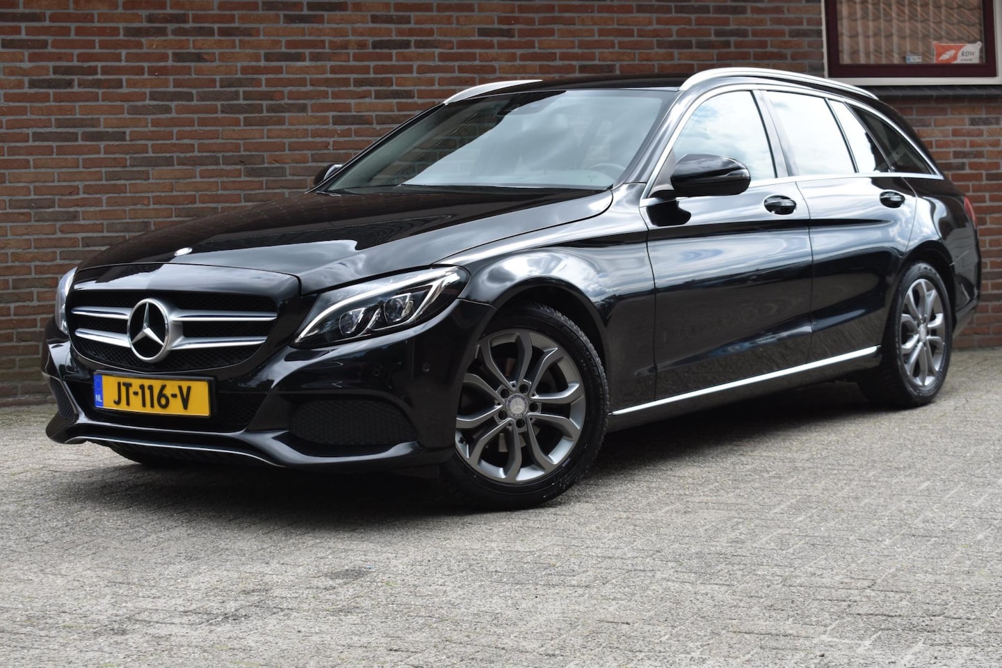 Mercedes-Benz C-klasse Estate - 180 Lease Edition '16 LED Clima Navi Cruise Inruil mogelijk - AutoWereld.nl