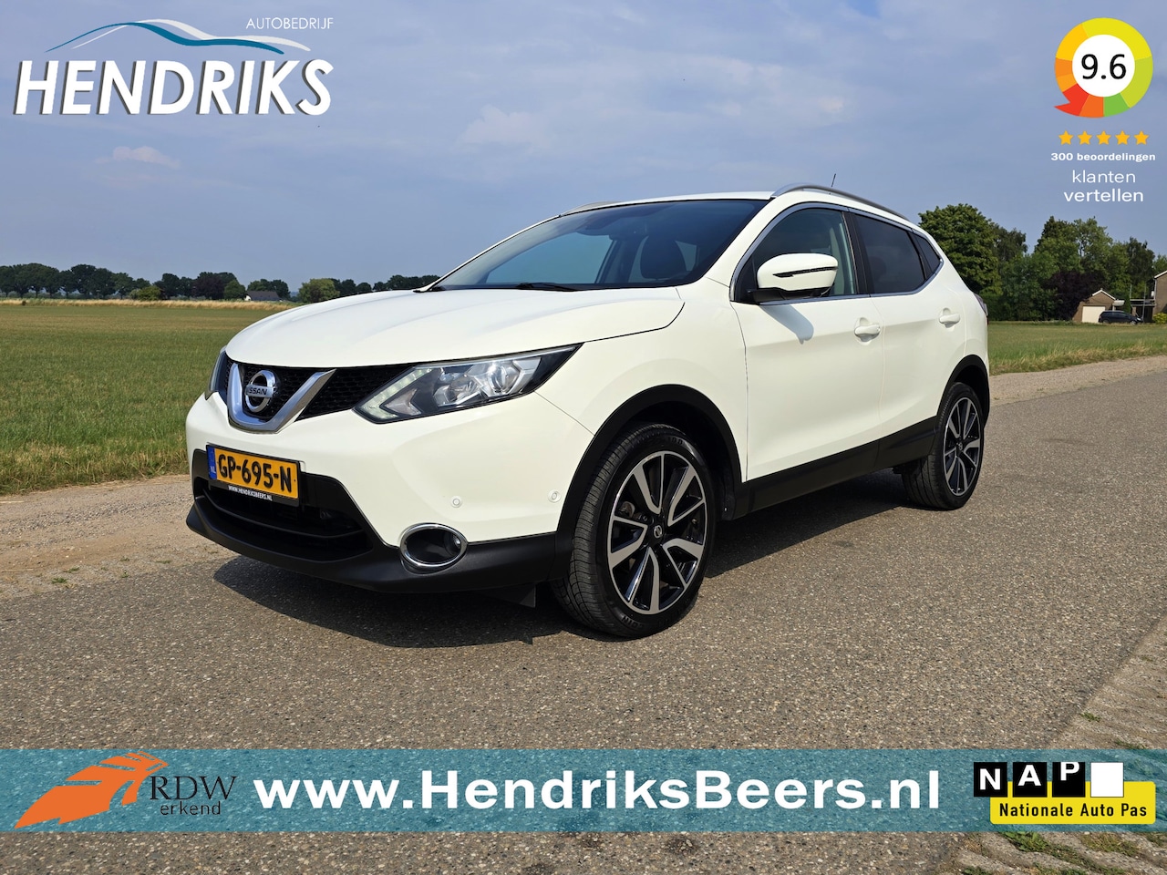 Nissan Qashqai - 1.2 Tekna - AUTOMAAT - 116 Pk - Euro 6 - Navi - ParkeerCamera - Stoelverwarming - AutoWereld.nl