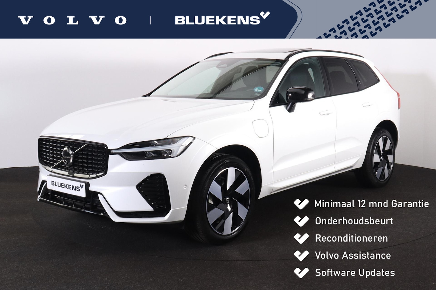 Volvo XC60 - T8 Recharge AWD Plus Dark - LONG RANGE - Panorama/schuifdak - IntelliSafe Assist & Surroun - AutoWereld.nl