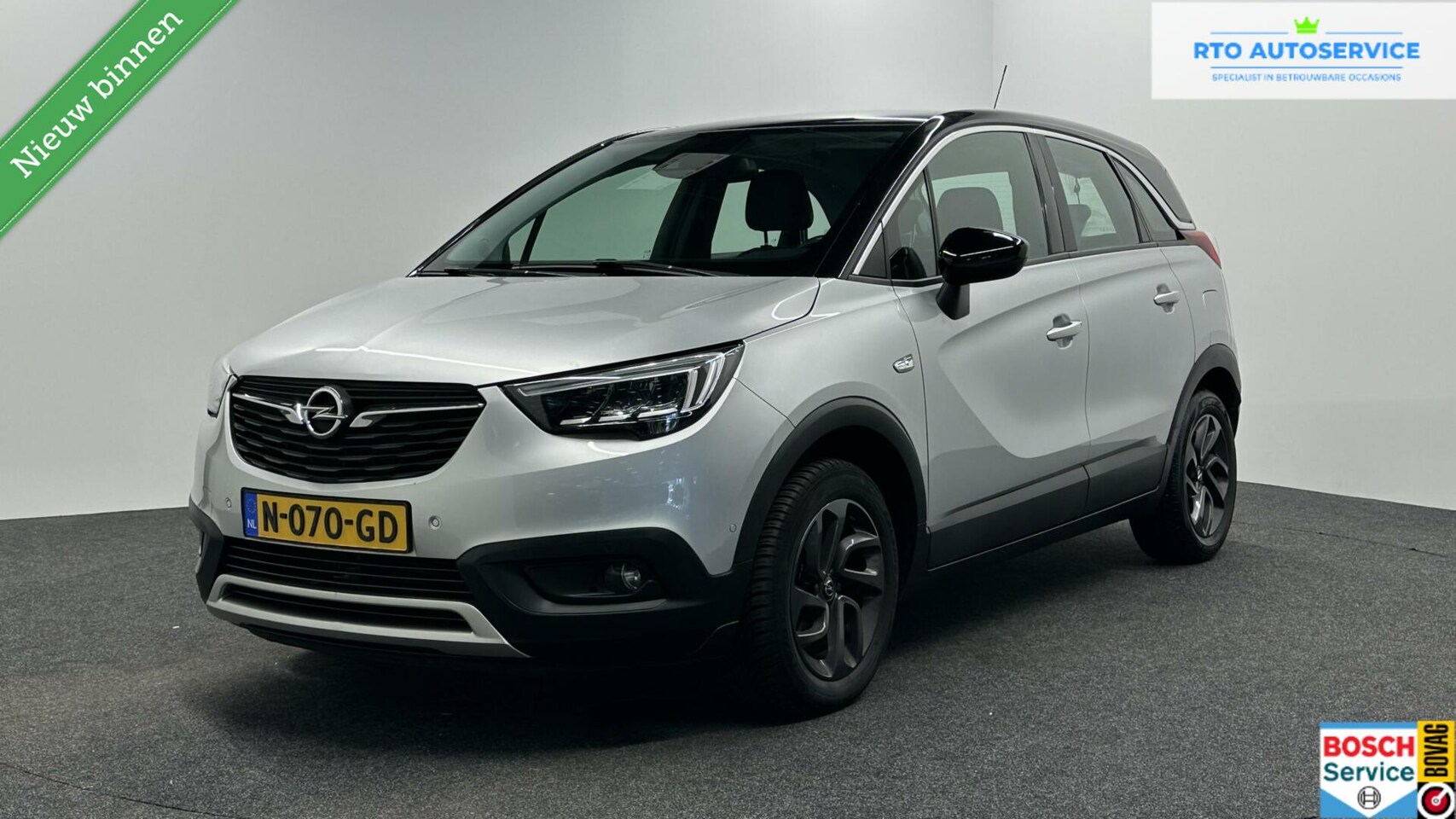 Opel Crossland X - 1.2 Turbo Innovation ECC NAVIGATIE CRUISE LM CARPLAY. - AutoWereld.nl