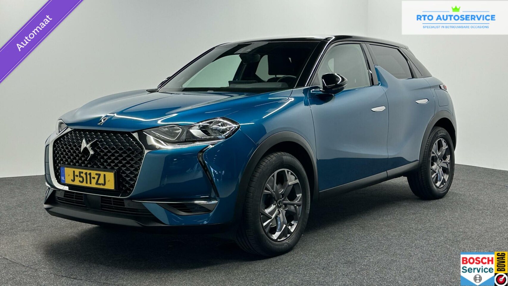 DS 3 Crossback - 1.2 PureTech Grand Chic NAVI CRUISE LM ECC CARPLAY TREKHAAK. - AutoWereld.nl