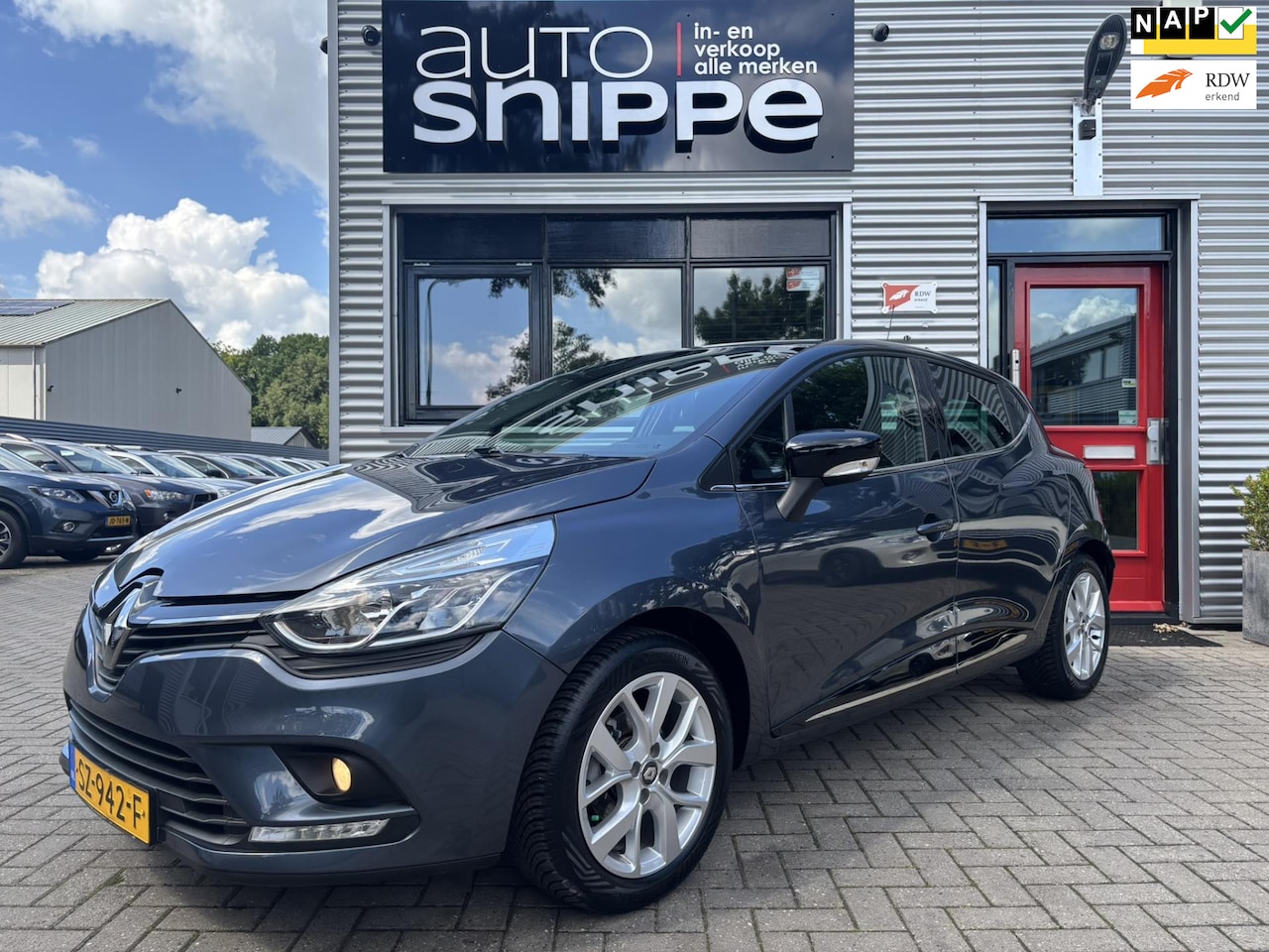 Renault Clio - 0.9 TCe Limited -5DRS.-AIRCO-CRUISECONTROL-DAB+-ISOFIX-KEYLESS ENTRY-LICHTMETALEN VELGEN-B - AutoWereld.nl