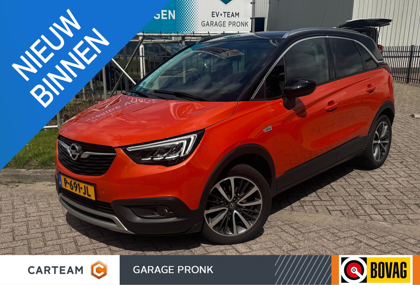 Opel Crossland X - 1.2 Turbo Ultimate CARPLAY/HEADUP/CAMERA - AutoWereld.nl