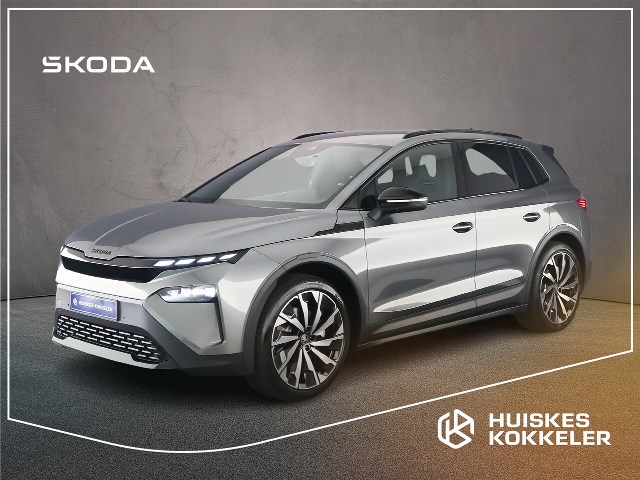 Skoda Elroq - Elektromotor 82 kWh 286pk Sportline Private lease vanaf €635 - AutoWereld.nl