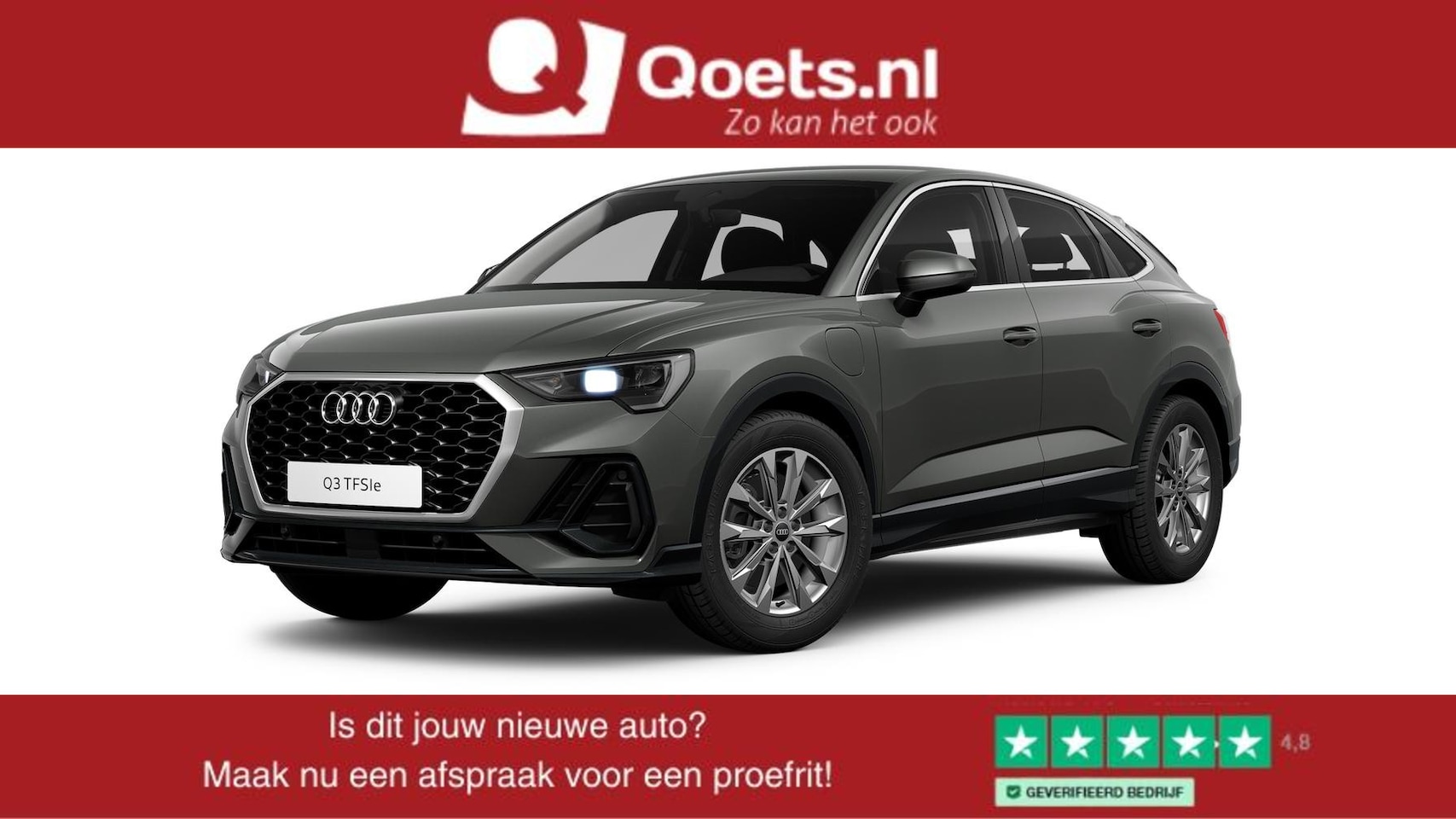 Audi Q3 Sportback - 45 TFSI e Edition Parkeerhulp plus - Audi drive select - Verwarmbare voorstoelen - Alumini - AutoWereld.nl