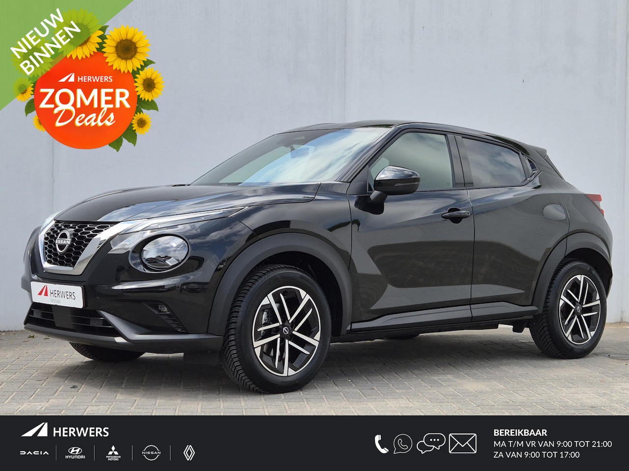 Nissan Juke - 1.0 DIG-T DCT Automaat N-Connecta / Cold pack / Allseason banden / Apple Carplay Android A - AutoWereld.nl