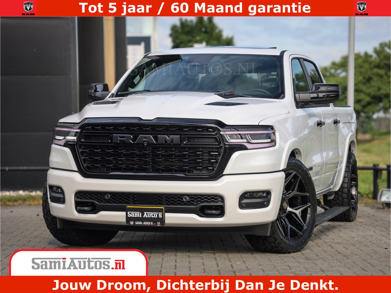 Dodge Ram 1500 - 1500 Limited Night High Output 540HP 706Nm | Massage + Full Option | De Meest Luxe en Voll - AutoWereld.nl