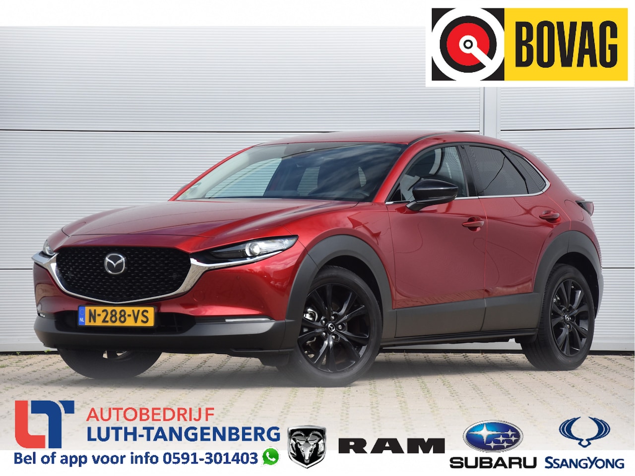 Mazda CX-30 - 2.0 e-SkyActiv-X M Hybrid Sportive | Trekhaak | Bose | - AutoWereld.nl