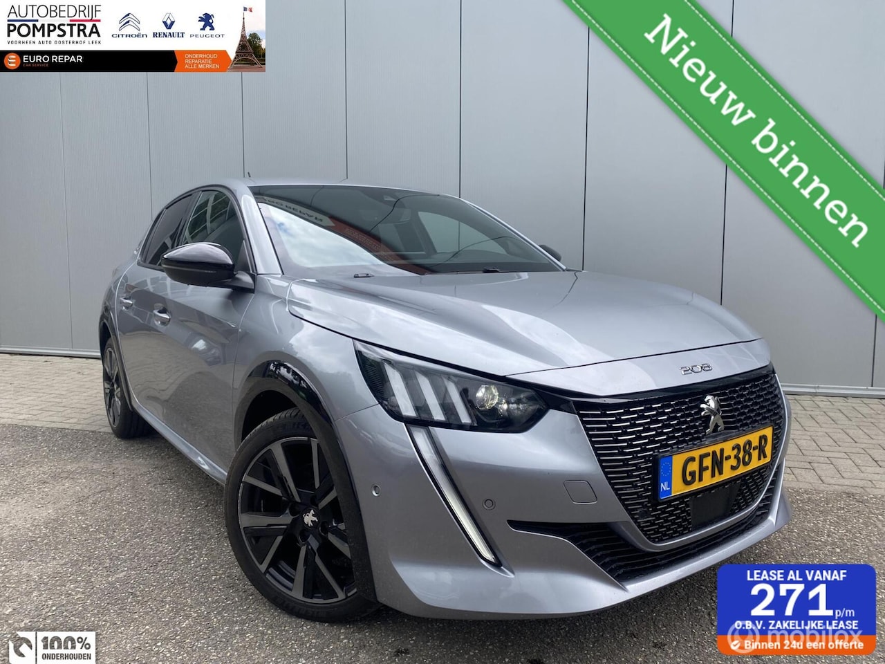Peugeot 208 - 1.2 PureTech GT Pack 101PK NAVI/PDC/LMV/VIRTUAL - AutoWereld.nl