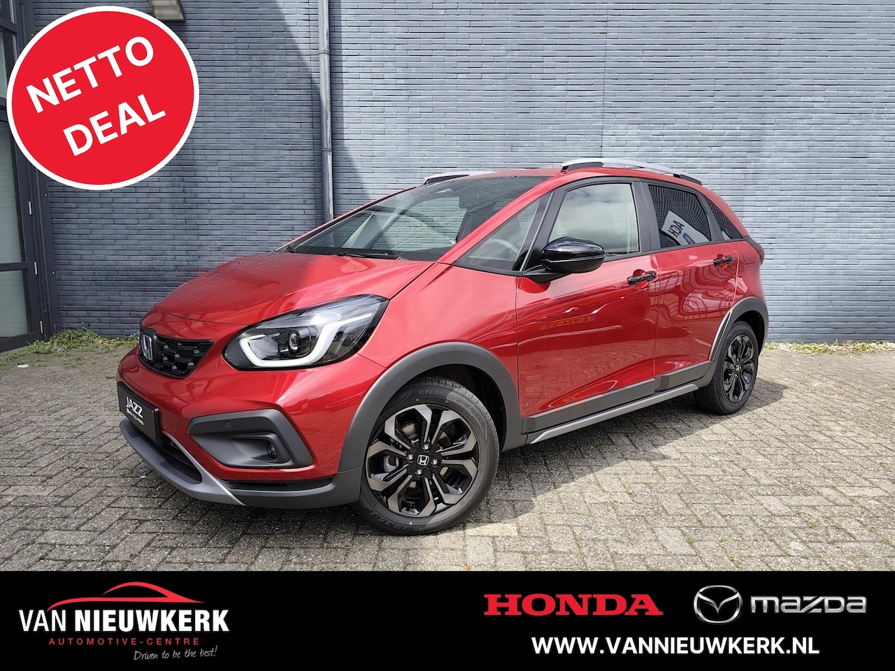 Honda Jazz - 1.5 i-MMD 122pk Hybrid Automaat Advance Crosstar | NETTODEAL | Navi & Carplay | Adaptieve - AutoWereld.nl