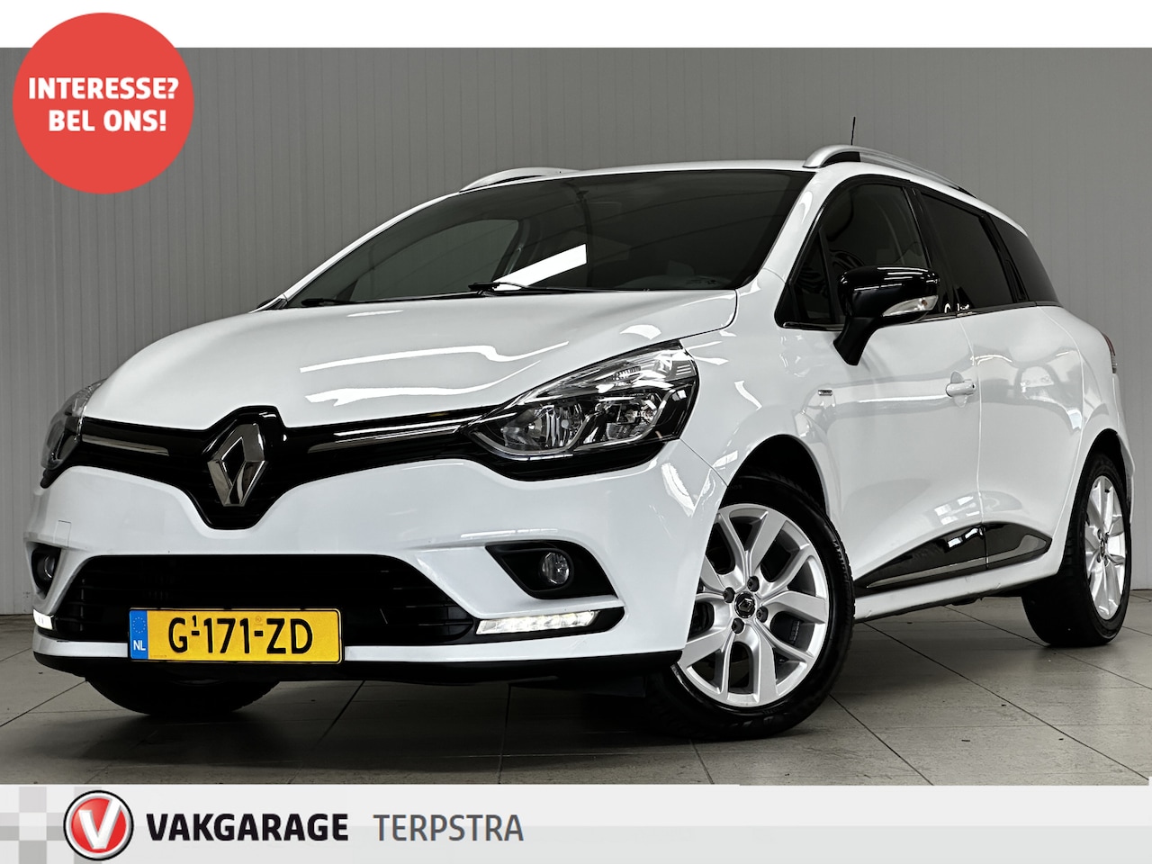 Renault Clio Estate - 0.9 TCe Limited/ Facelift!/ Apple + Android/ DAB+/ Keyless/ Navi/ Airco/ Cruise/ Elek. pak - AutoWereld.nl