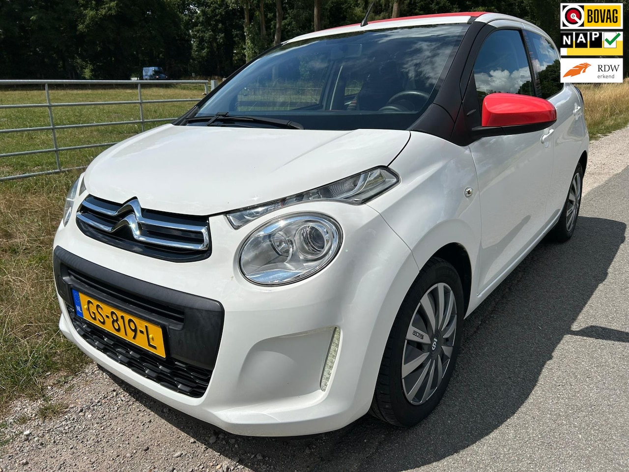 Citroën C1 - 1.0 e-VTi Airscape Feel dealer onderhouden airco/cruise contr. dakje - AutoWereld.nl