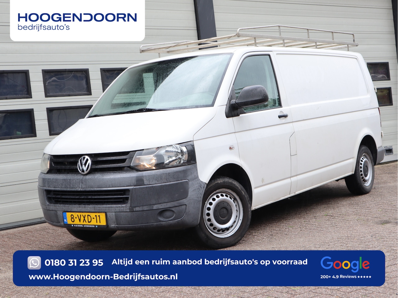 Volkswagen Transporter - 2.0 TDI Euro 5 Lang L2 - Trekhaak - Imperiaal - Airco - AutoWereld.nl