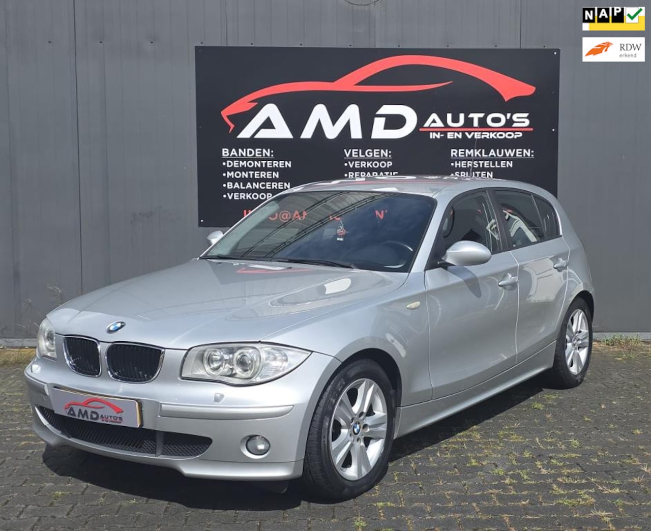 BMW 1-serie - 116i |Nap|Airco|Stoelverwarming|Elec Ramen|Boekjes| - AutoWereld.nl