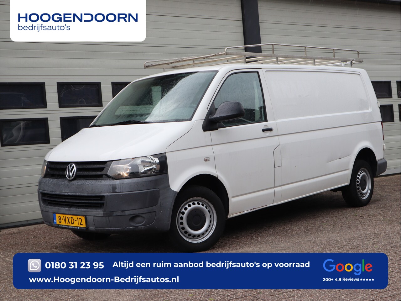Volkswagen Transporter - 2.0 TDI Euro 5 Lang L2 - Airco - Trekhaak - Imperiaal - AutoWereld.nl