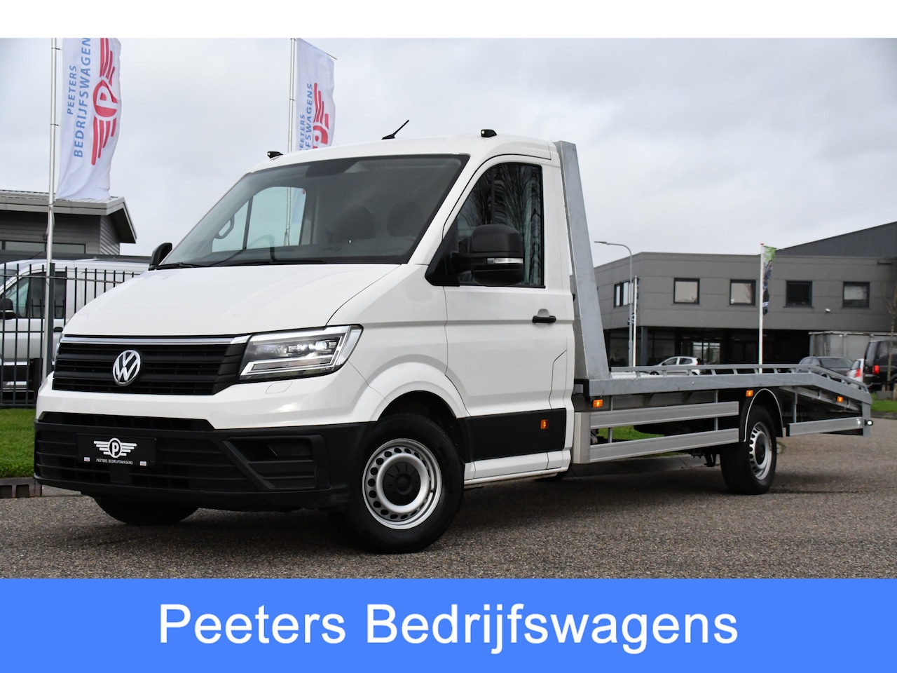 Volkswagen Crafter - 35 2.0 TDI L4 Oprijwagen 177PK, Luchtvering, Automaat, Cruise, Direct Leverbaar, Multimedi - AutoWereld.nl