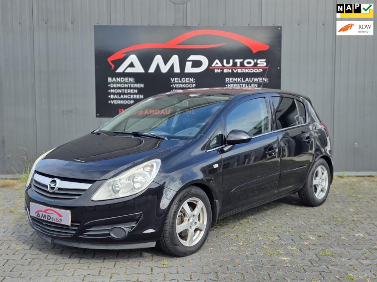 Opel Corsa - 1.4 16V Enjoy |Nap|Airco|Cruise|Elec Ramen|Boekjes| - AutoWereld.nl