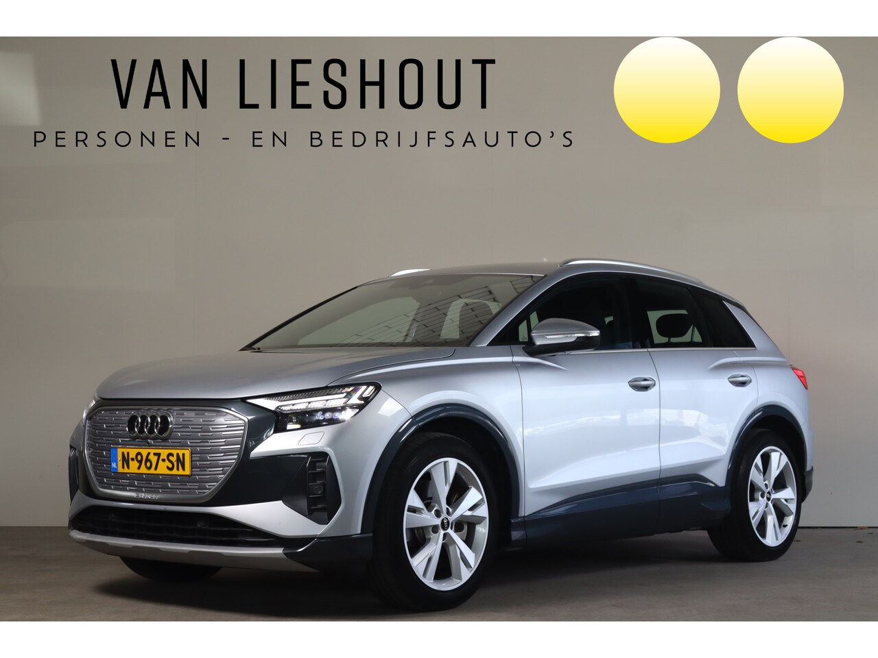 Audi Q4 e-tron - 40 Advanced edition 77 kWh - NL- Auto!! Stoelverw I Digi Dash I Apple - AutoWereld.nl