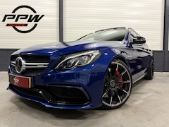 Mercedes-Benz C-klasse Estate - AMG 63 S PANO/SCHAALSTOELEN/BURMESTER/HEAD-UP/20"BRABUS/360CAMERA/ACC/DISTRONIC/BRILJANTBL