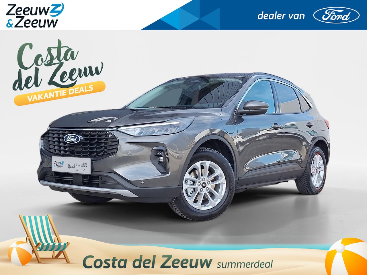 Ford Kuga - 2.5 PHEV Titanium | Winterpack | Climate Control | Camera | Apple Carplay&Android Auto | P - AutoWereld.nl