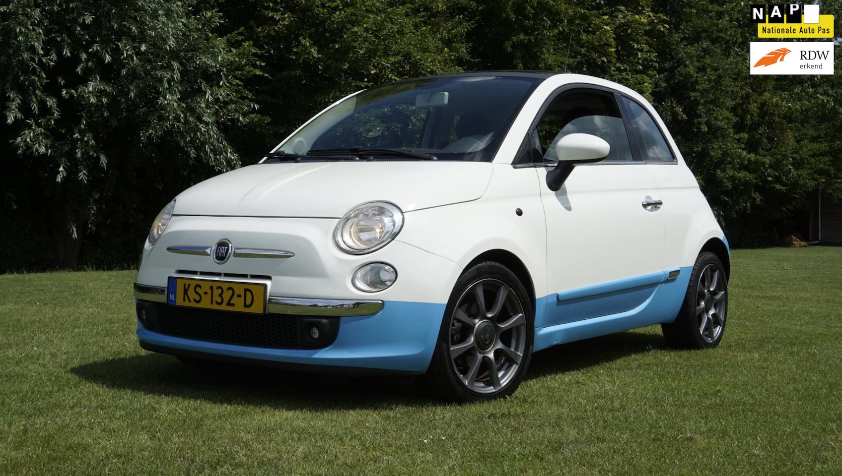 Fiat 500 - 0.9 TwinAir NL Leder panoramadak - AutoWereld.nl