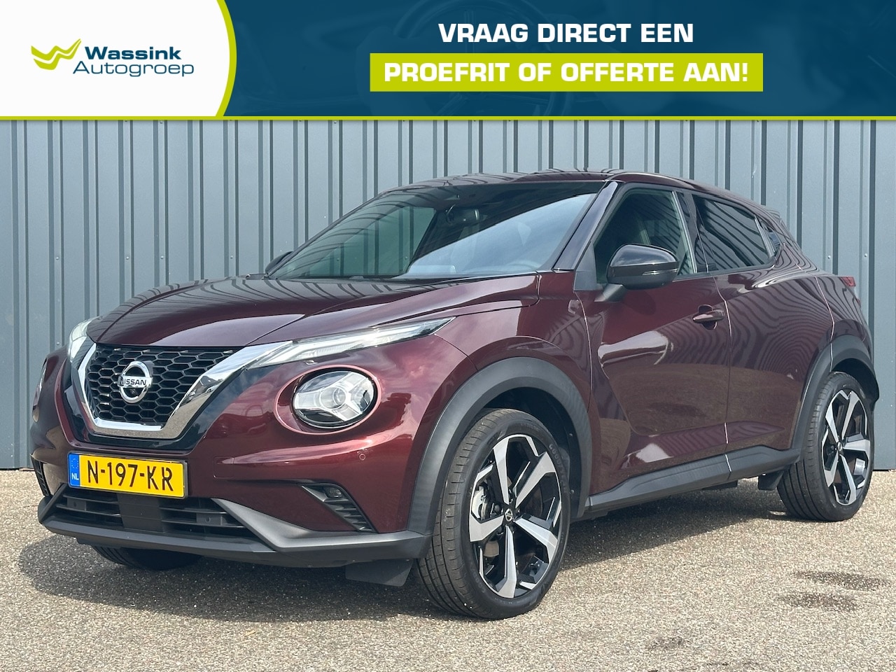 Nissan Juke - 1.0 DIG-T 117pk N-Design I Trekhaak 1250KG I Adaptieve Cruise I Stoelverwarming I Dodehoek - AutoWereld.nl