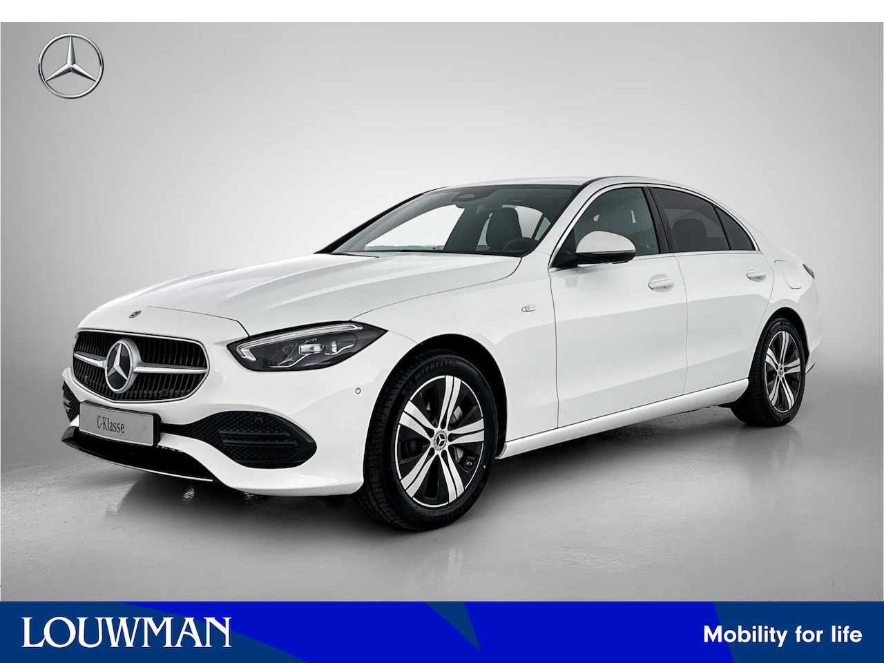 Mercedes-Benz C-klasse - 300 e Business Solution | Trekhaak | Spiegelpakket | Parkeerpakket met achteruitrijcamera - AutoWereld.nl
